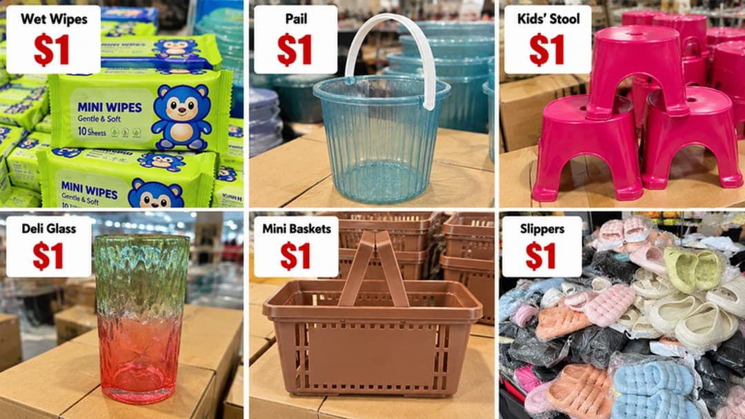 All Things Plus $1 Household Fair @ Aperia Mall, 21-26 Sep 2026: Wet Wipes, Pails, Kids' Stools and Slippers at $1, Storage From $3, PU Leather Shoes at $10