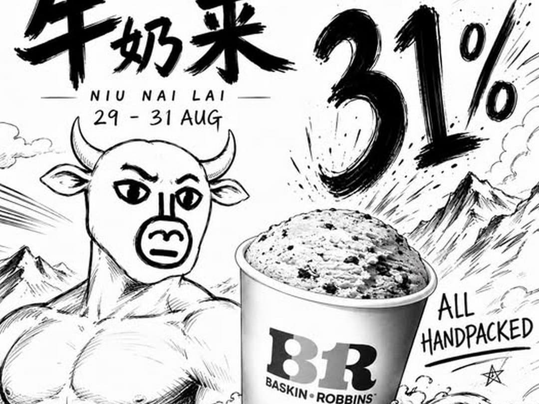 Baskin-Robbins Takes 31% Off All Handpacked Ice Cream, Sat 29 to Mon 31 Aug 2026: Pints, Quarts and Half-Gallons, In-Store Only