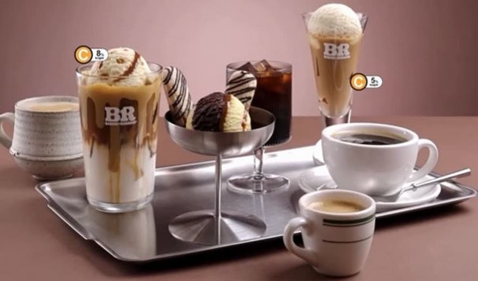 Baskin-Robbins Launches a New Coffee Series — Hot Americano fr $3.50, Latte Float & BRaffogato (Café Coffee at the Ice-Cream Chain)