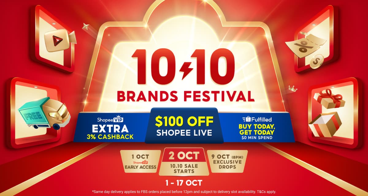 10 Best 10.10 Sale Deals in Singapore (2026): Shopee, Lazada, Zalora, Trip.com, COURTS and More