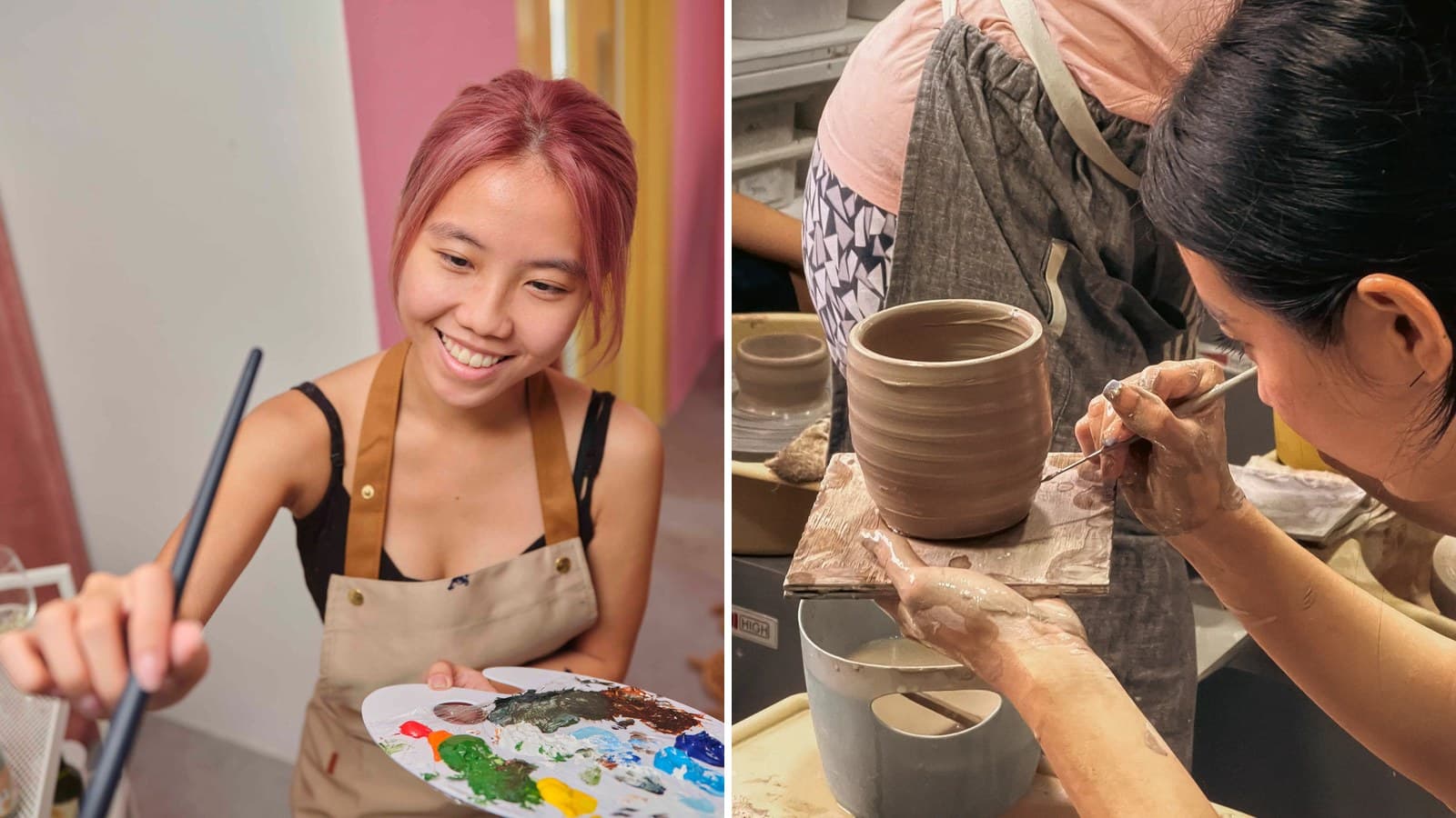 新加坡8大 Art Jamming 与陶艺工作室(2026)— 体验价格全对比,从 $39.90 一幅画到 $88 龙窑拉坯课