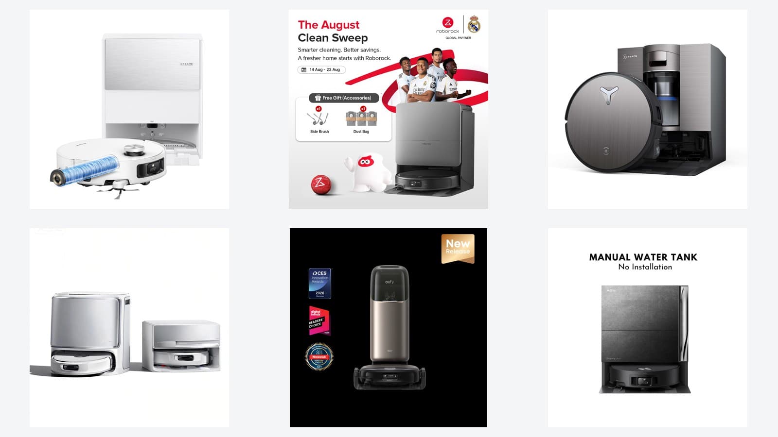 6 Best Robot Vacuum Brands in Singapore 2026 — Every August Sale Price Compared, and Why the "70% Off" Tags Are Not What They Look Like