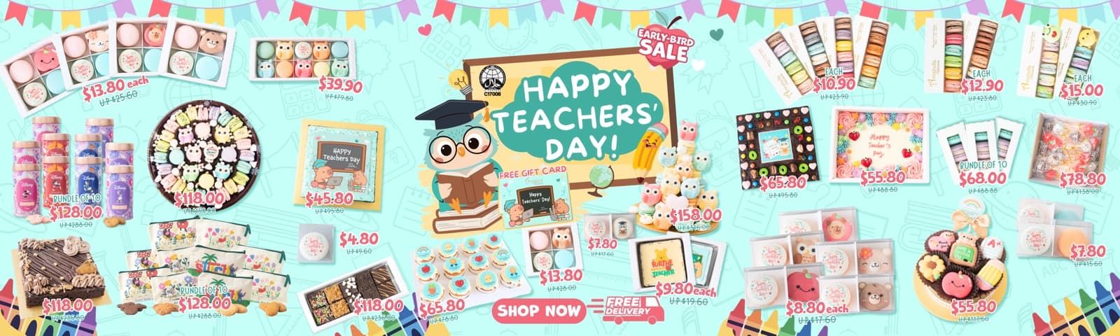 Teachers' Day 2026 Singapore: 8 Gift Shops With Verified Prices — And the $50 Rule Most Parents Miss