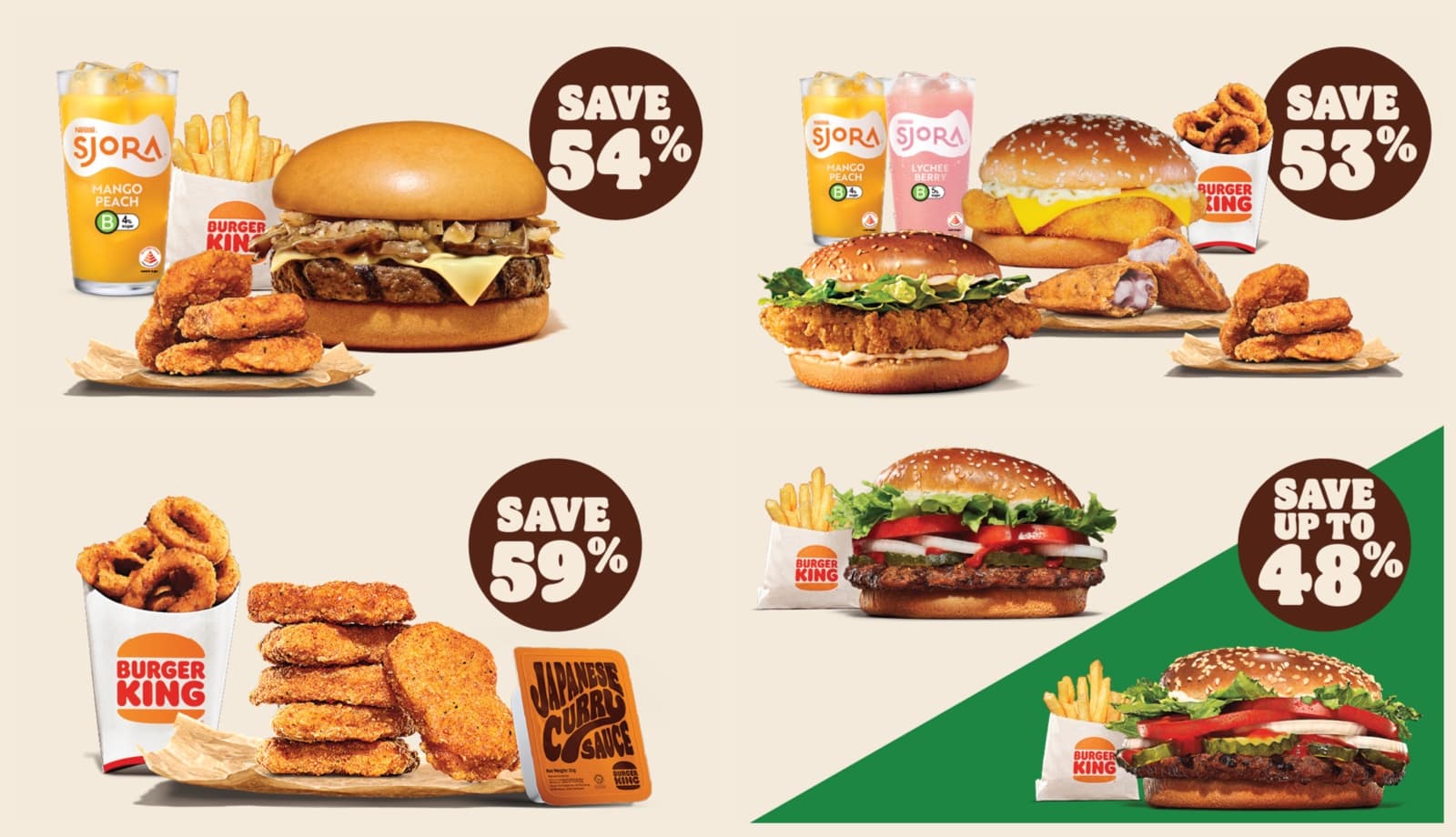 Burger King King Deals 电子优惠券: 20 组全新 DK 代码 $2 起, 最高省 60% (至 2027 年 1 月 3 日)