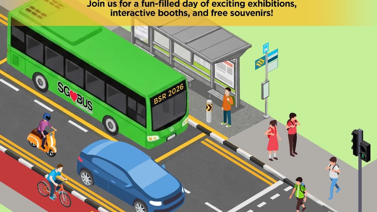 Free at One Punggol: Bus Safety Roadshow 2026 — 21 & 22 August, Hands-On Kid-Friendly Booths and Free Souvenirs (Times Differ Each Day)