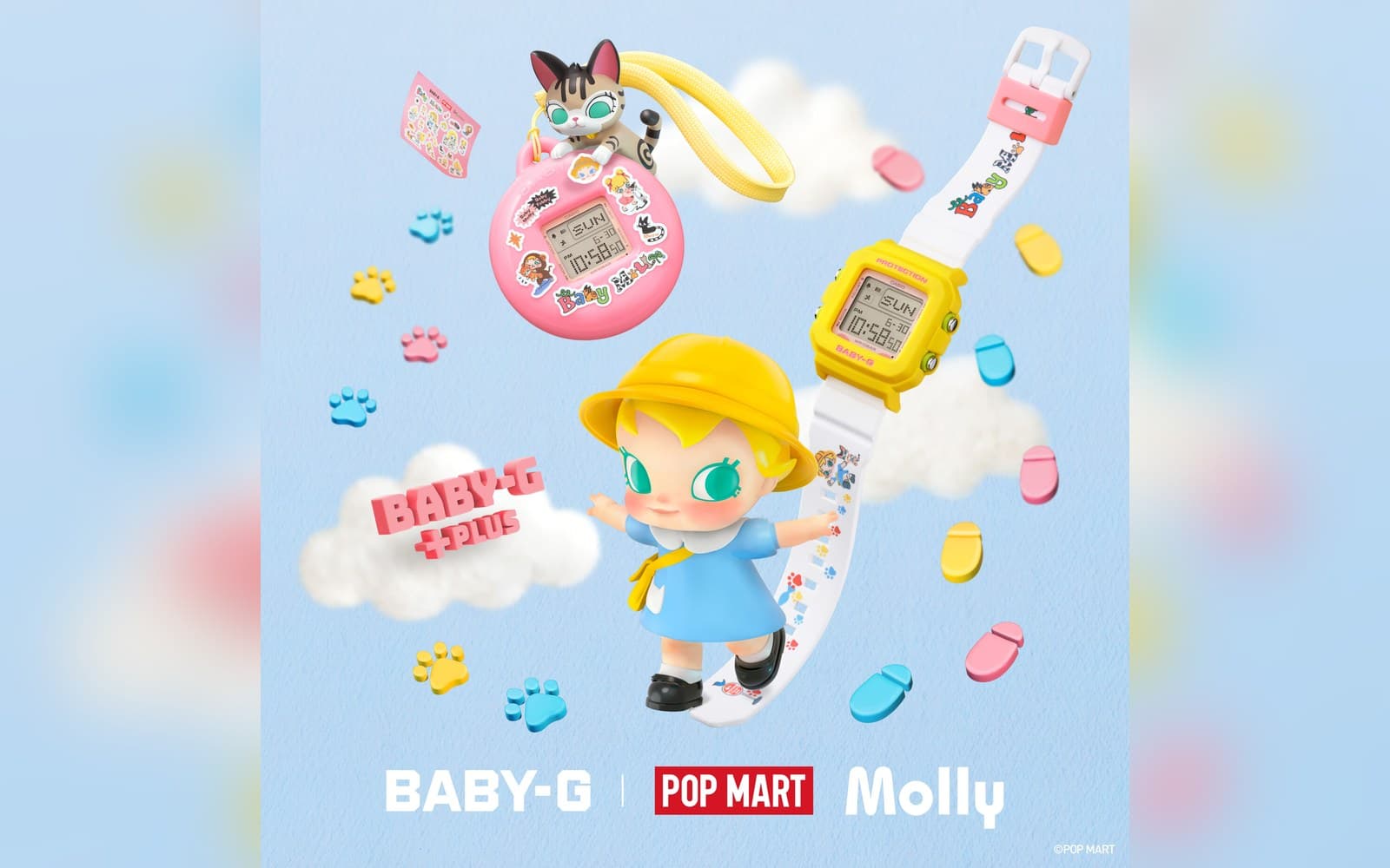 CASIO BABY-G x POP MART Baby Molly Watch: S$169, Launching 3 Nov 2026 at 11am, CASIO-ID Members Only