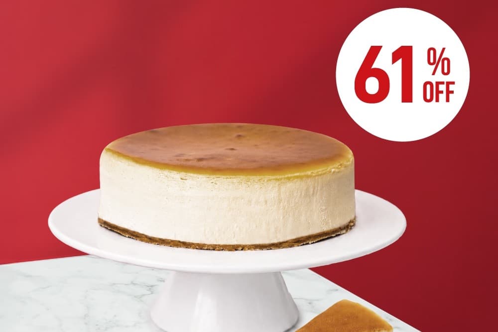 Coffee Bean Drops Its 8" Chicago Cheesecake to $30.40 — 61% Off a $78 Whole Cake, Order by 2 August 2026