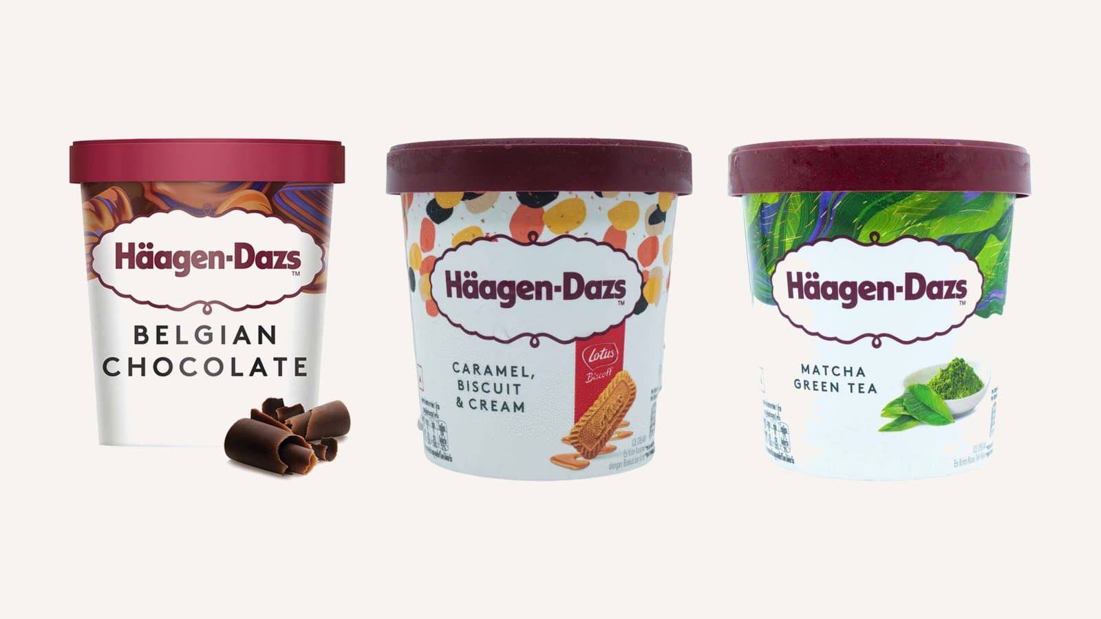 Cold Storage Häagen-Dazs 3 Tubs for $25 (U.P. $44.25) — 13 Pint Flavours, Mix & Match, Till 5 Aug 2026