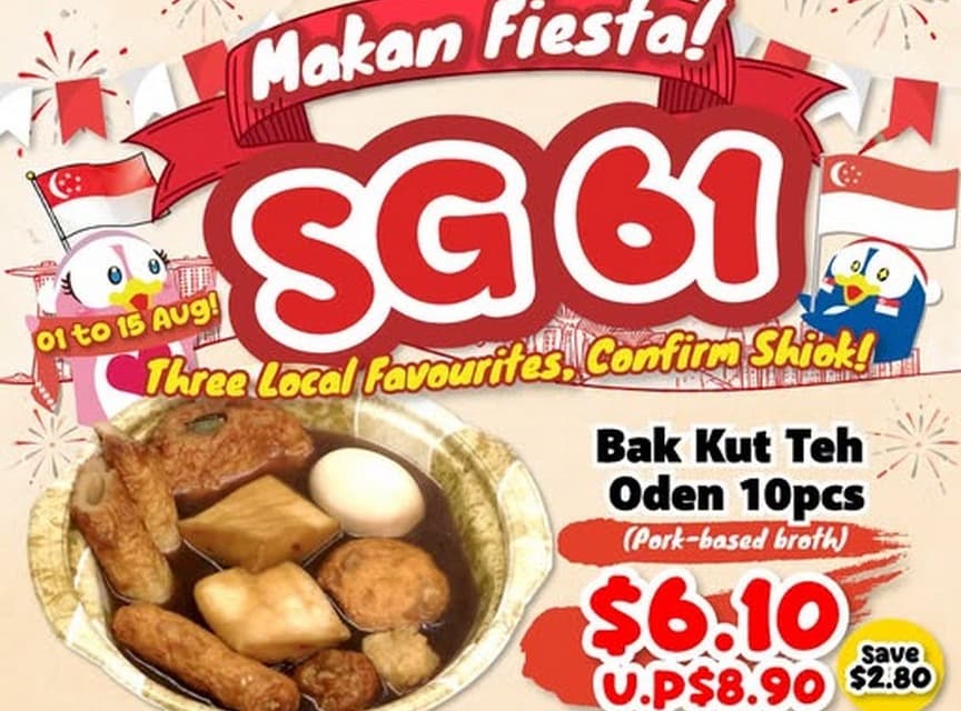 Don Don Donki 'Makan Fiesta' SG61 — Bak Kut Teh Oden, Chicken Satay Don & Black Pepper Takoyaki All at $6.10 (1–15 Aug 2026), But Only One Is a Real Saving