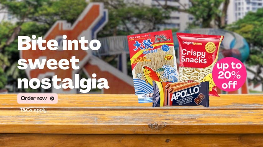 foodpanda's SG61 'Make Life Delicious' Deals — $8 Off With Code LOBANG, 61¢ Nostalgic Snacks & Up to 50% Off Groceries (27 July–16 August 2026)