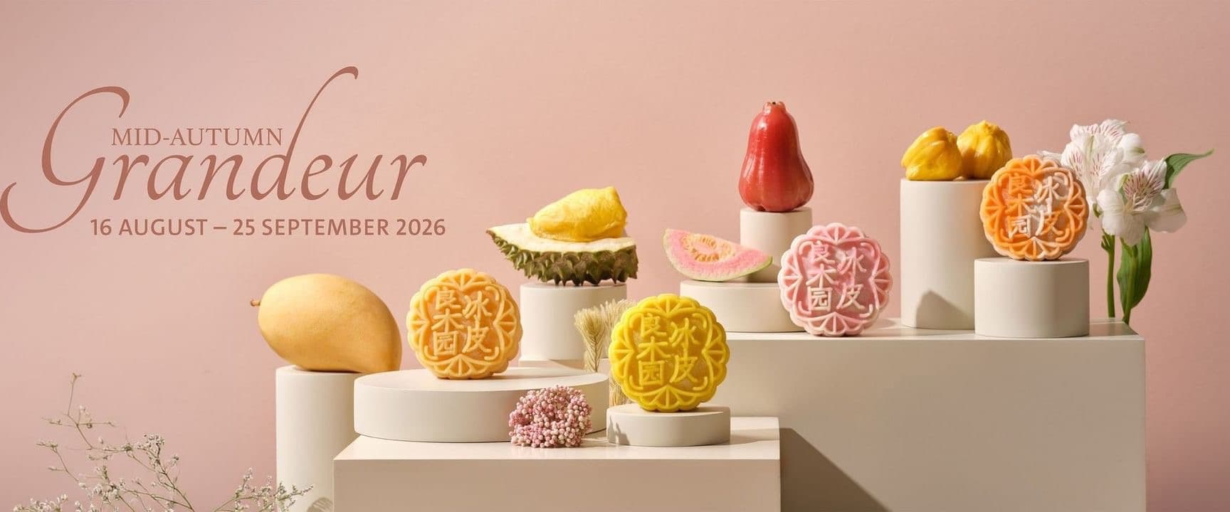 Goodwood Park's 25% Mooncake Early Bird Ends Sun 30 Aug — But You Must Collect By Then Too, 26 Days Before Mid-Autumn, and the Three Durian Headliners Are Excluded