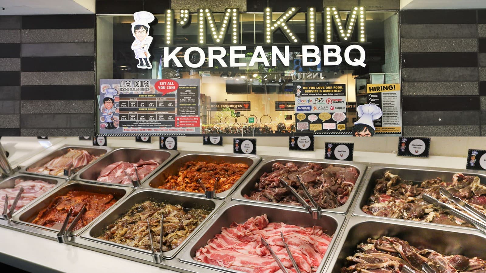 I'm Kim Korean BBQ's Three September Promos: Students Eat 1-for-1 From $9.53 Nett a Head (1-13 Sep), and the Early Bird Beats the Restaurant's Own 4+1 Group Deal at Every Table of Five