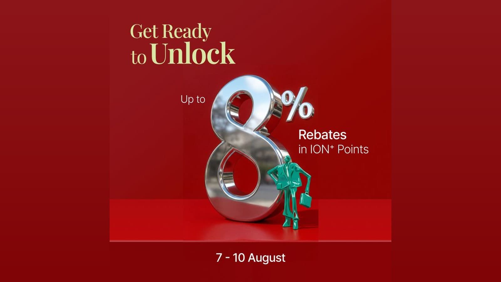 ION Orchard's National Day Rebate: Up to 8% Back in ION+ Points This Long Weekend (7–10 Aug 2026)