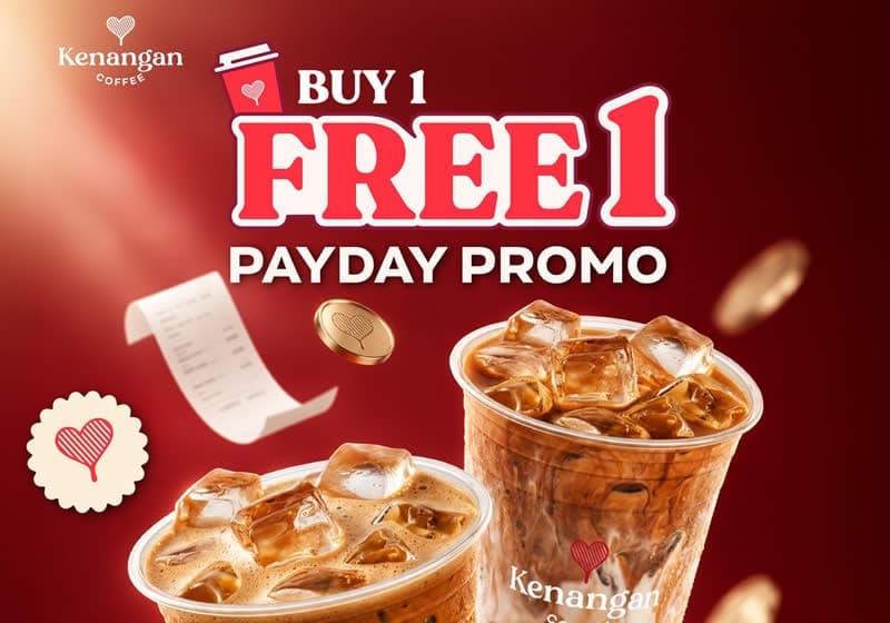 Kenangan Coffee Payday Buy 1 Free 1, 22-24 Sep 2026: App Only, Five Coffees, and the Signature Kenangan Latte Is Not One of Them