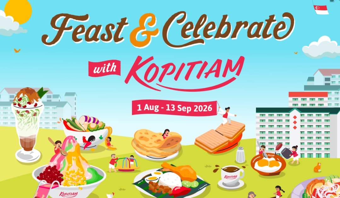 Kopitiam「Feast & Celebrate」:29 家 Kopitiam 与 Bagus 分店 $6.10 国庆美食(至 8 月 31 日)—— 外加每周五至周日的 Hawker Wars 食物公仔与机械键帽钥匙扣(至 9 月 13 日)