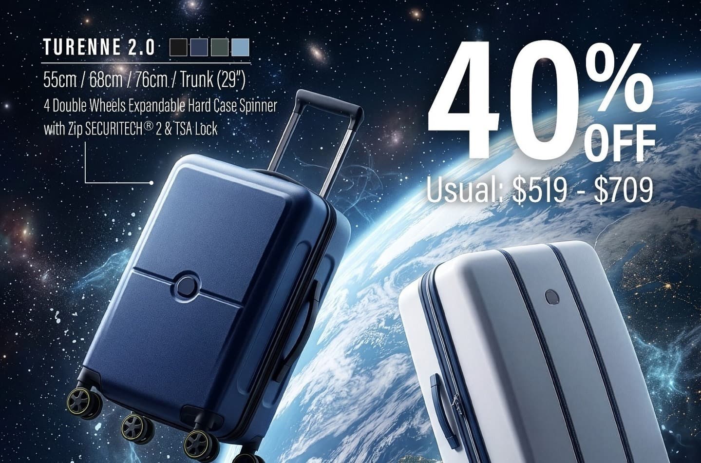 Metro's DELSEY PARIS Trade-In: 40% Off Suitcases That Usually Cost $519–$709, Till 30 September 2026 — Metro's Own Post Never Prints the 40%