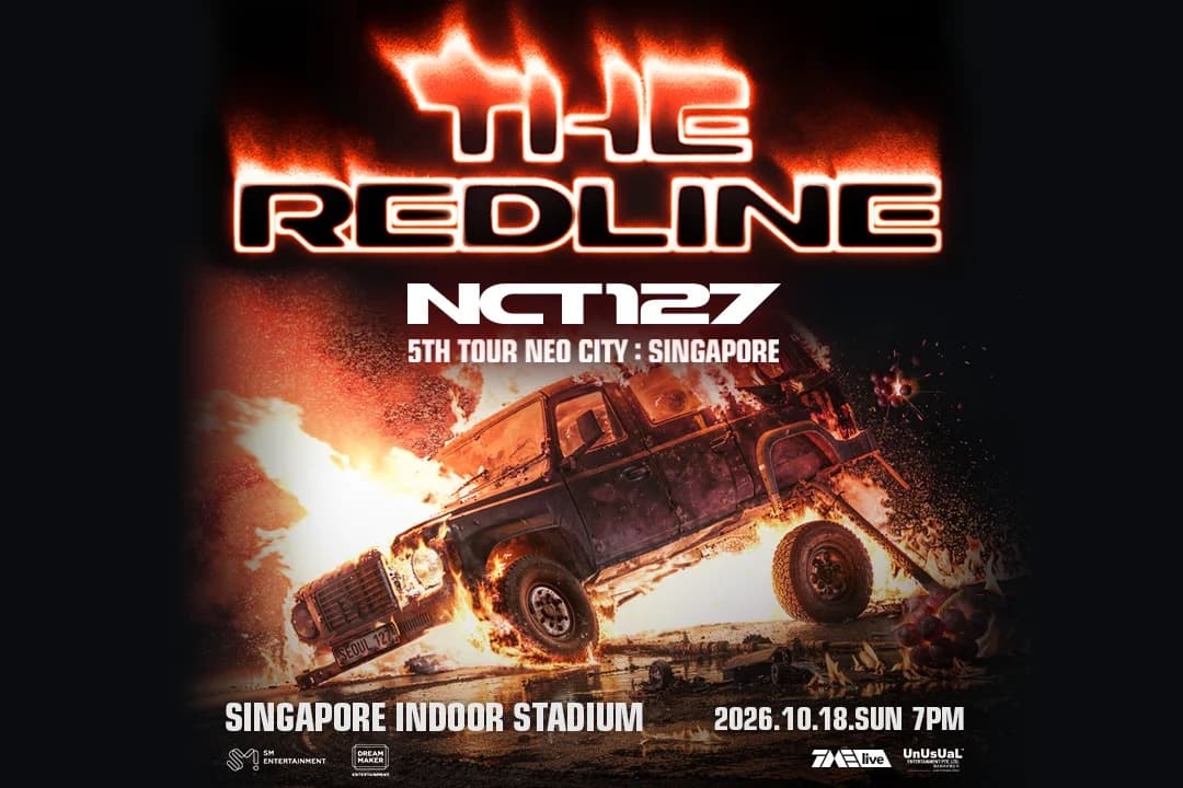 NCT 127 at the Indoor Stadium, 18 Oct 2026 — Presale Opens Today 12pm, General Sale Tomorrow: Prices Are $228 to $368, and Two 'Restricted View' Tiers Cost More Than Clear Seats