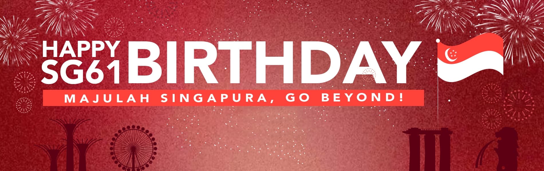 OG 'Happy SG61 Birthday' Sale — 20% Off Storewide at OG Albert & People's Park, Plus $61 Best Buys Up to 74% Off (Till 10 Aug)