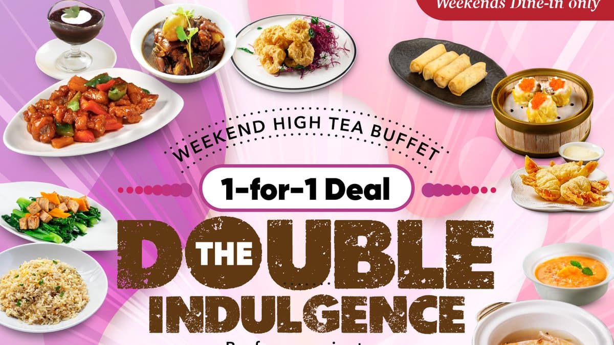 1-for-1 Chinese High Tea Buffet at Peach Garden Thomson Plaza: Two Adults Eat for $46++ on Weekends (About $27.60 Nett Each), Kids 6 and Under Free