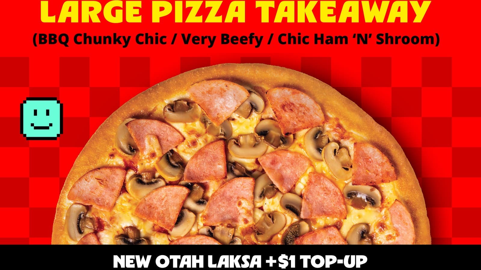 Pizza Hut $10 大号 Pan 披萨外带优惠回归 — 仅限 6 天:8 月 25、26 日 + 9 月 1、2、8、9 日(原价 $35.05,自取)