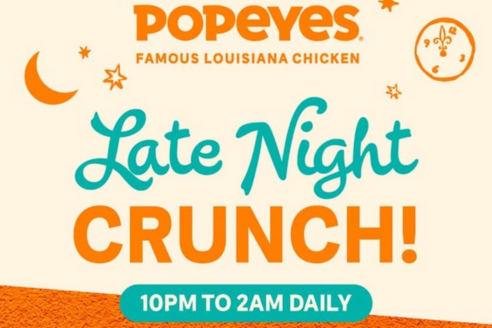 Popeyes Late Night Crunch: Supper Sets From $8.90, 10pm to 2am Daily (From 7 Sep 2026)
