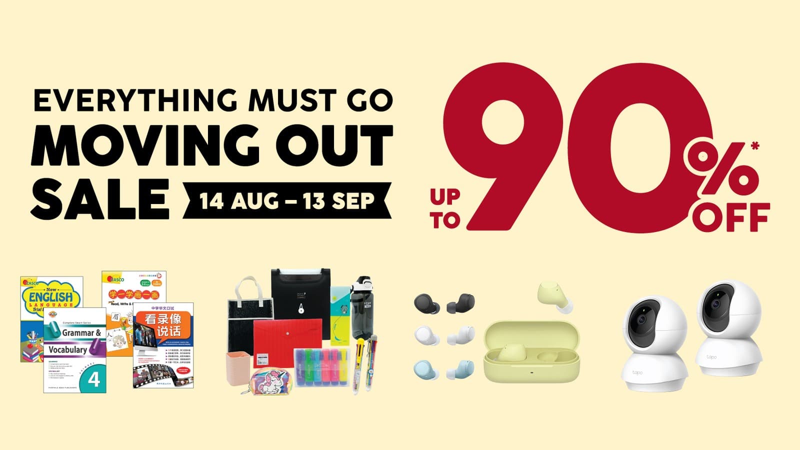 POPULAR Jurong Point's Moving Out Sale: Up to 90% Off + 15% Off Regular-Priced Items Till 13 Sep — But the 15% REPLACES Your Member 10%, and VivoCity's Sale Dies TOMORROW (Sun 16 Aug)