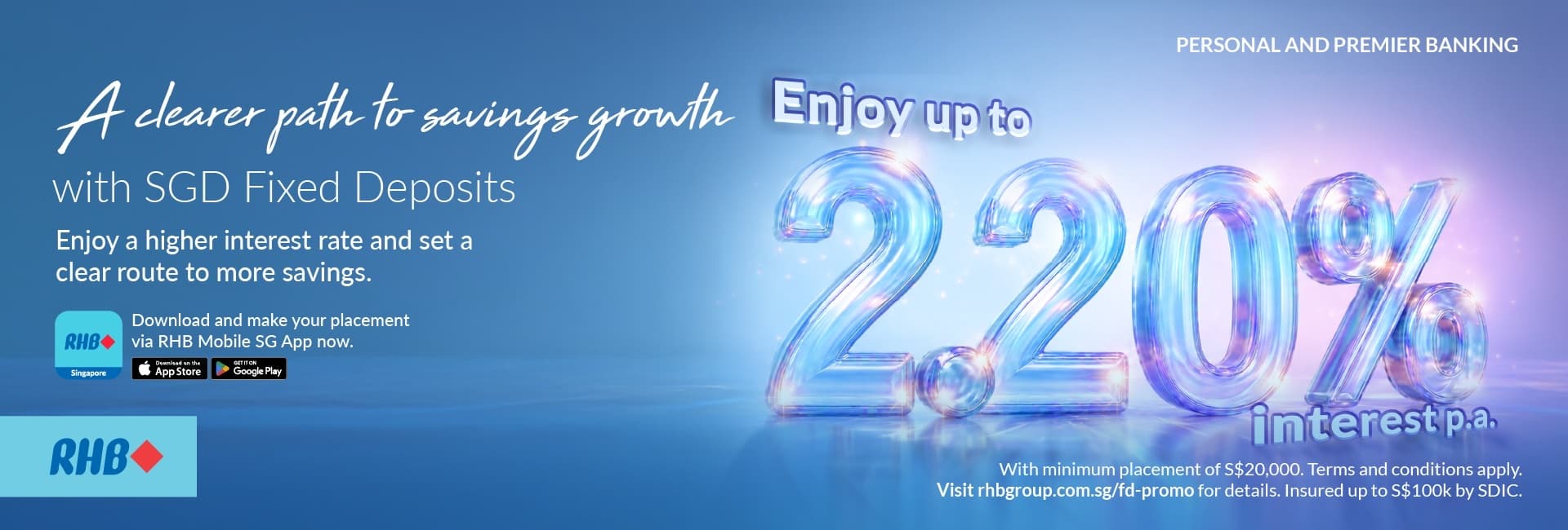 Tfixed RHB Fixed Deposit Now Pays 2.10% p.a. at 12 Months From S$20,000 (From ...