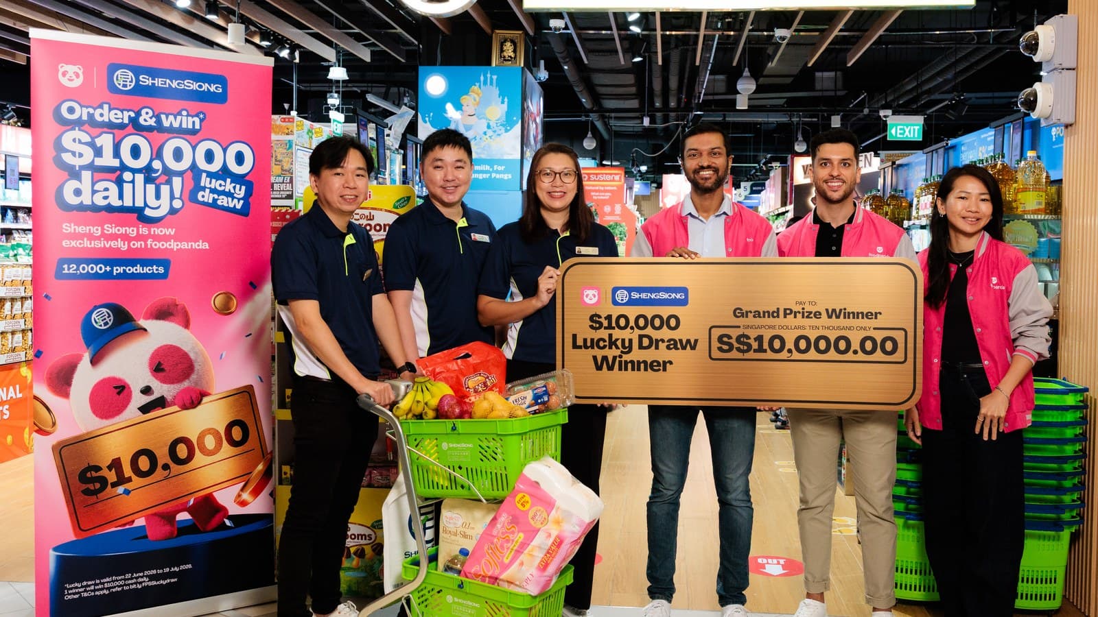 昇菘独家进驻 foodpanda — 逾 12,000 种商品、最快 1 小时送达,天天抽 S$10,000 现金(2026 年 6 月 22 日 – 7 月 19 日)
