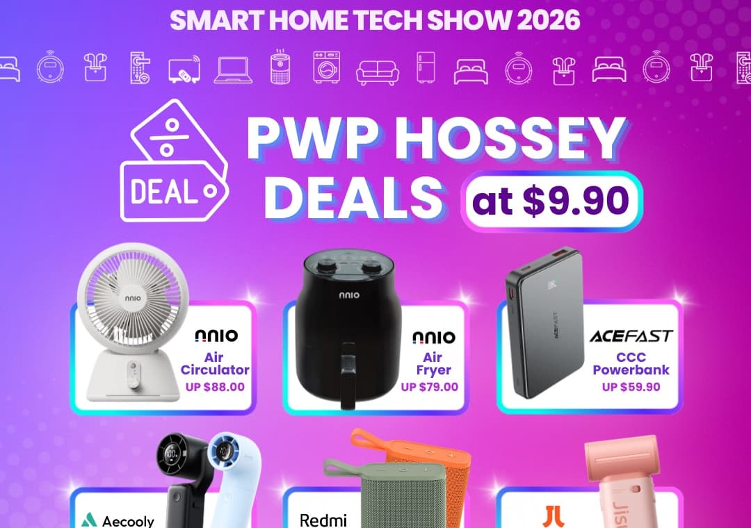 Smart Home Tech Show 2026 at Suntec: $9.90 Gadgets With $50 Spend, 1-4 Oct
