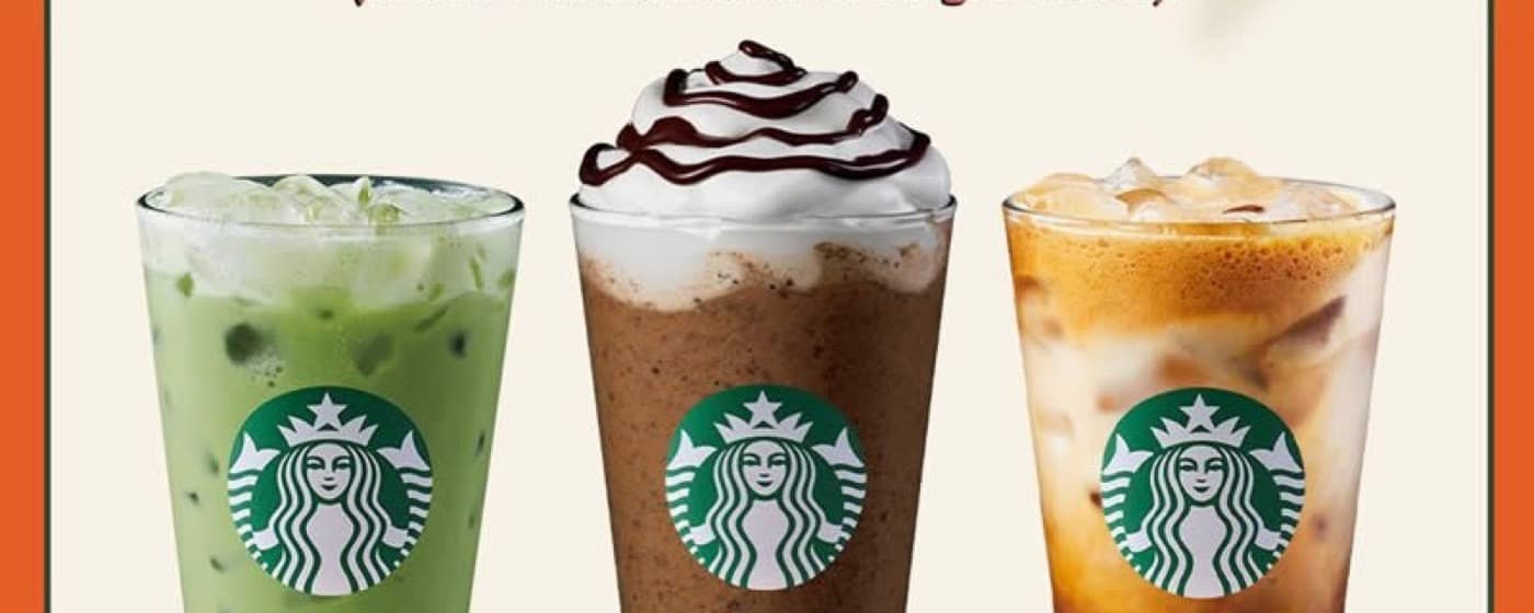 Starbucks Singapore — ANY Tall Drink at $4.90 Each, Min. 2 in One Order (11–14 Aug 2026): In-Store Counter Only, and the Kaya Toast Series & Reserve Are OUT