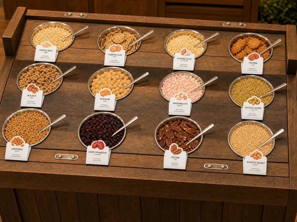 Tofu G $2 Toppings Bar: Pile On All 12 Toppings With Any Gelato at Suntec City and Waterway Point