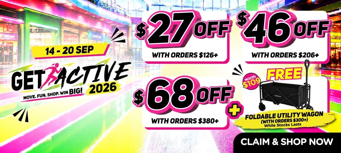 Watsons Get Active 2026 Codes: $27 Off $126, $46 Off $206 or $68 Off $380 to Sun 20 Sep, and the App-Only Codes Added Today Are Worse
