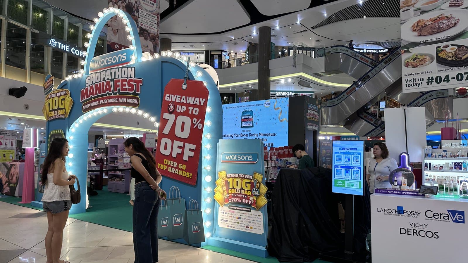 Watsons Shopathon Mania Fest at Compass One: Up to 70% Off, a Daily 10g Gold Bar & 7,000 Prizes (22–28 Jun 2026)