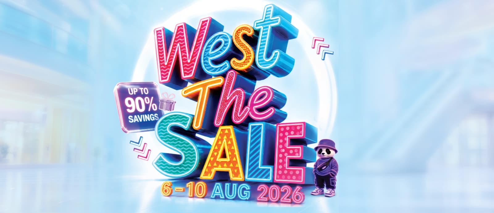 West The Sale 2026(8 月 6–10 日):IMM 与 Westgate 最高 9 折优惠、消费 $700 拿 $100 eCapitaVoucher —— 但最超值那一档 5 天总共只有 400 个名额