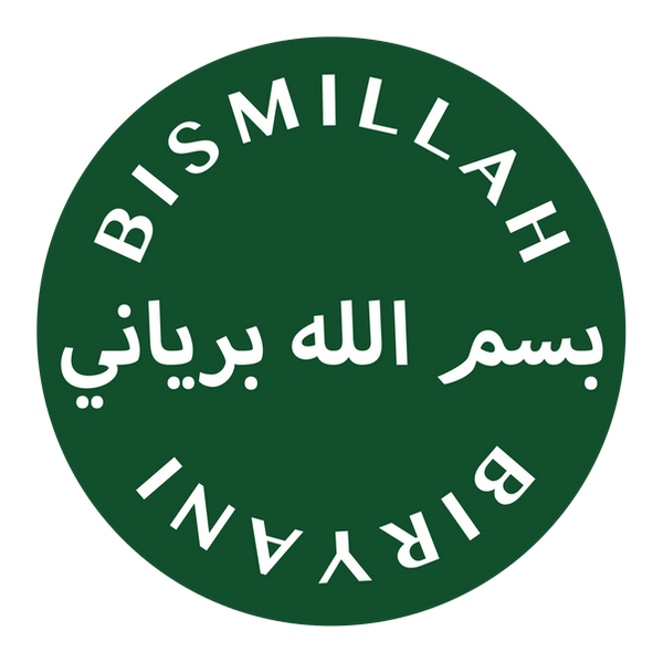 Bismillah Biryani —— 自 2016 年起年年必比登,100% 穆斯林经营 logo