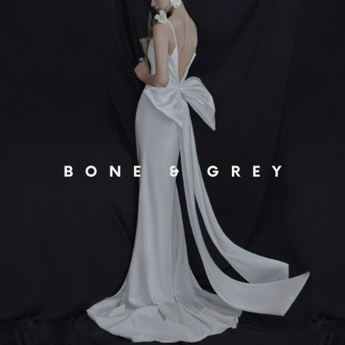 Bone and Grey Bridal — For Buying, Not Renting (Minimal Dresses From Around S$680) logo