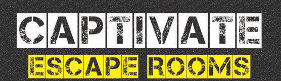 Captivate Escape Rooms — The Large-Group Specialist: 8 Rooms, Runs 20 to 50+ Players at Once, From $25/Pax logo