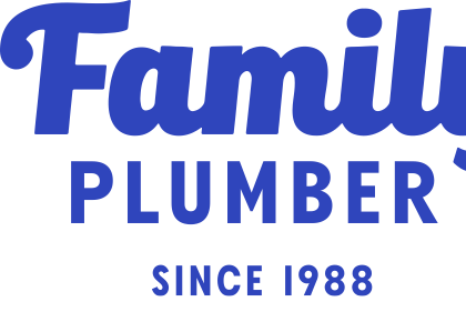 Family Plumber: fastest on the island, and the only one that prices a hand-cleared choke separately from a machine one logo