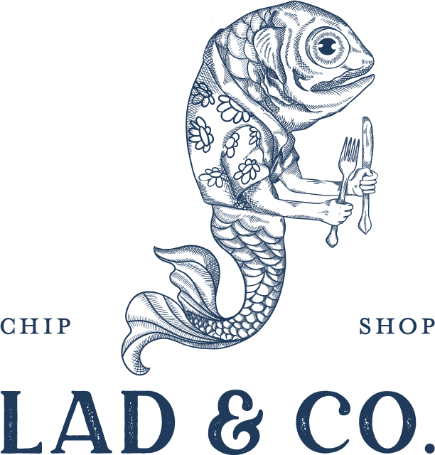 Lad & Co: 最地道的英式炸鱼店, MSC 认证黑线鳕 $19.90 起 logo