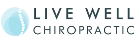 Live Well Chiropractic — $68 nett,当天就接受治疗 logo