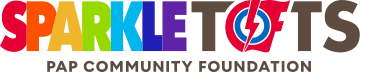 PCF Sparkletots — The Largest Network in the Country, and Kindergarten Is $163.50 a Month logo