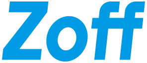 Zoff — 日系镜架、约 30 分钟取镜:$98 起,含免费验眼与一年保修 logo