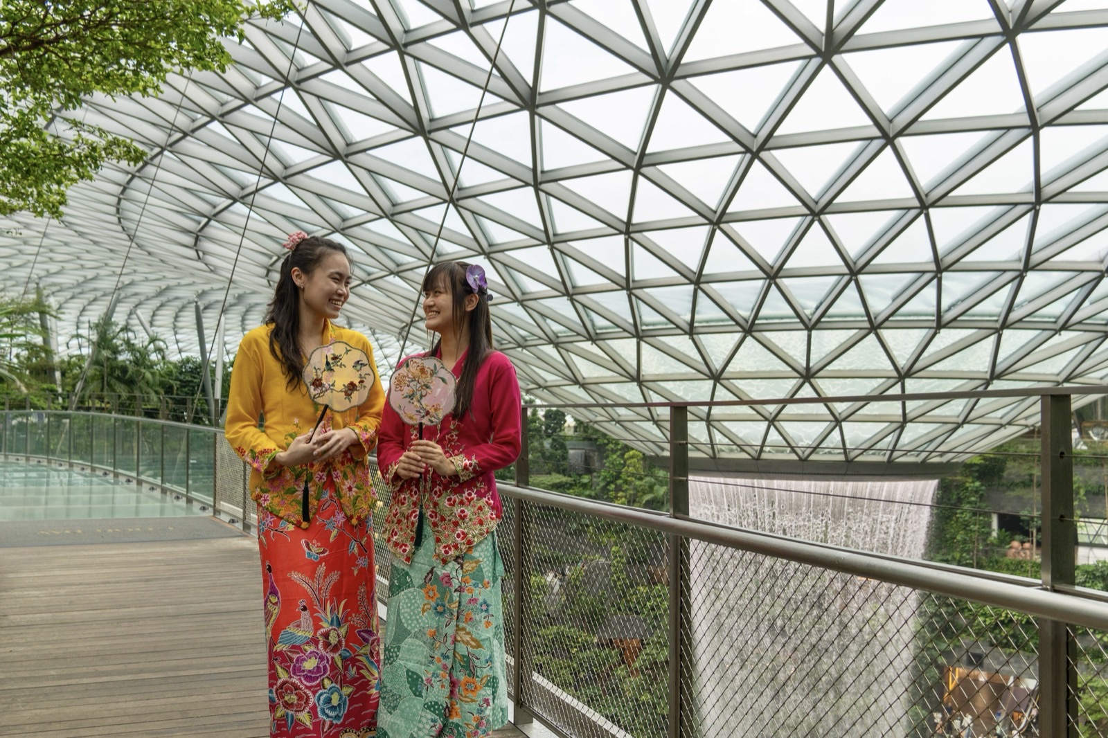 NEW SUN 20 SEP, AND IT RUNS TO 31 DEC: JEWEL'S PERANAKAN HERITAGE EXPERIENCE IS $46 FOR A RESIDENT ADULT, BUT $16.90 OF THAT IS A CANOPY BRIDGE TICKET AND A VOUCHER
