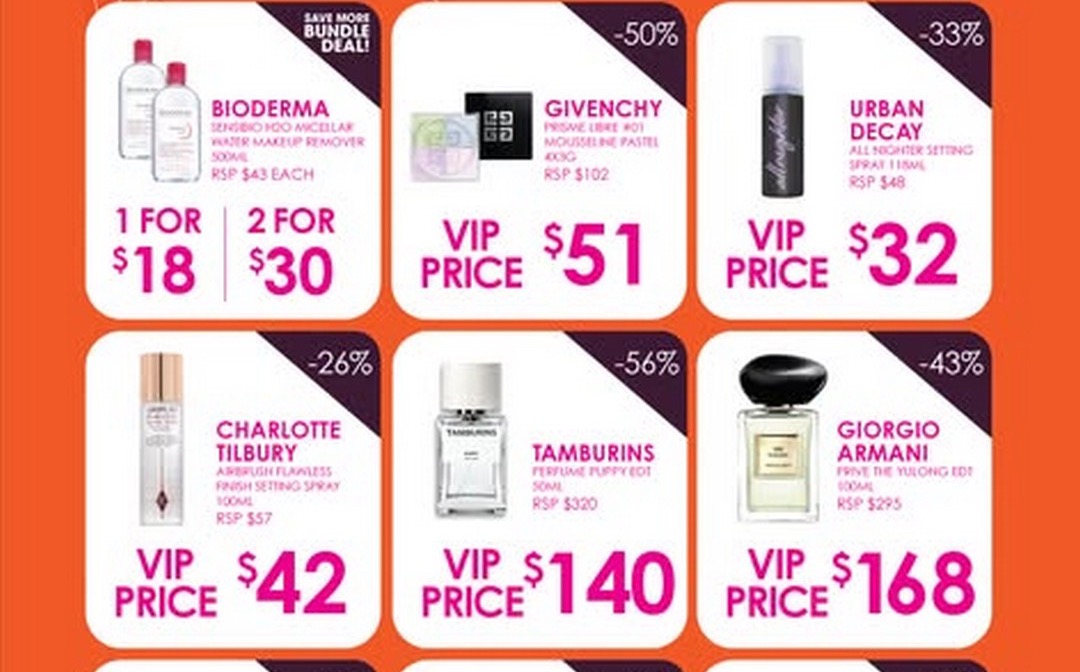 NEW SUN 18 OCT, 5.30PM, AND IT RUNS TO SUN 1 NOV: NOVELA'S SPOOKTACULAR HALLOWEEN BEAUTY SALE PUTS CREME DE LA MER 30ML AT S$168 (RSP S$390) AND ESTEE LAUDER ADVANCED NIGHT REPAIR 115ML AT S$138 (RSP S$358) AT ALL EIGHT STORES, BUT THEY ARE VIP PRICES AND THE DEEPEST PRINTED CUT IS ABOUT 75%, NOT 80%