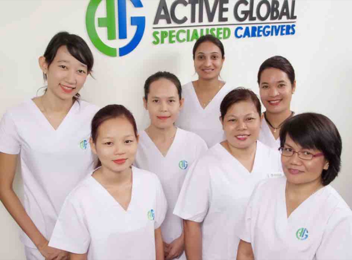 Active Global Caregivers — 住家看护月薪 S$600 起