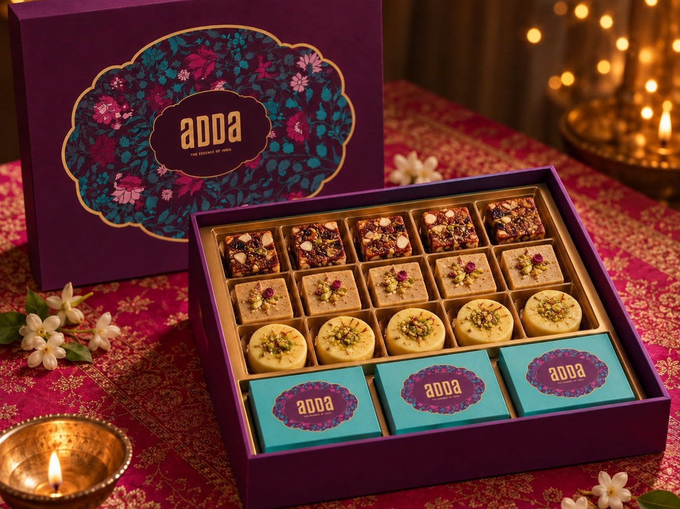 Adda: 新派印度甜点首选, 礼盒 $48 起, 有咸焦糖味噌 peda
