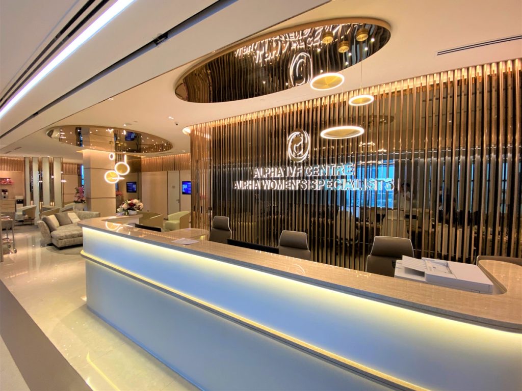 Alpha IVF Centre: 私立公布价最低的 $6,888 (已含税), 但它到冷冻为止