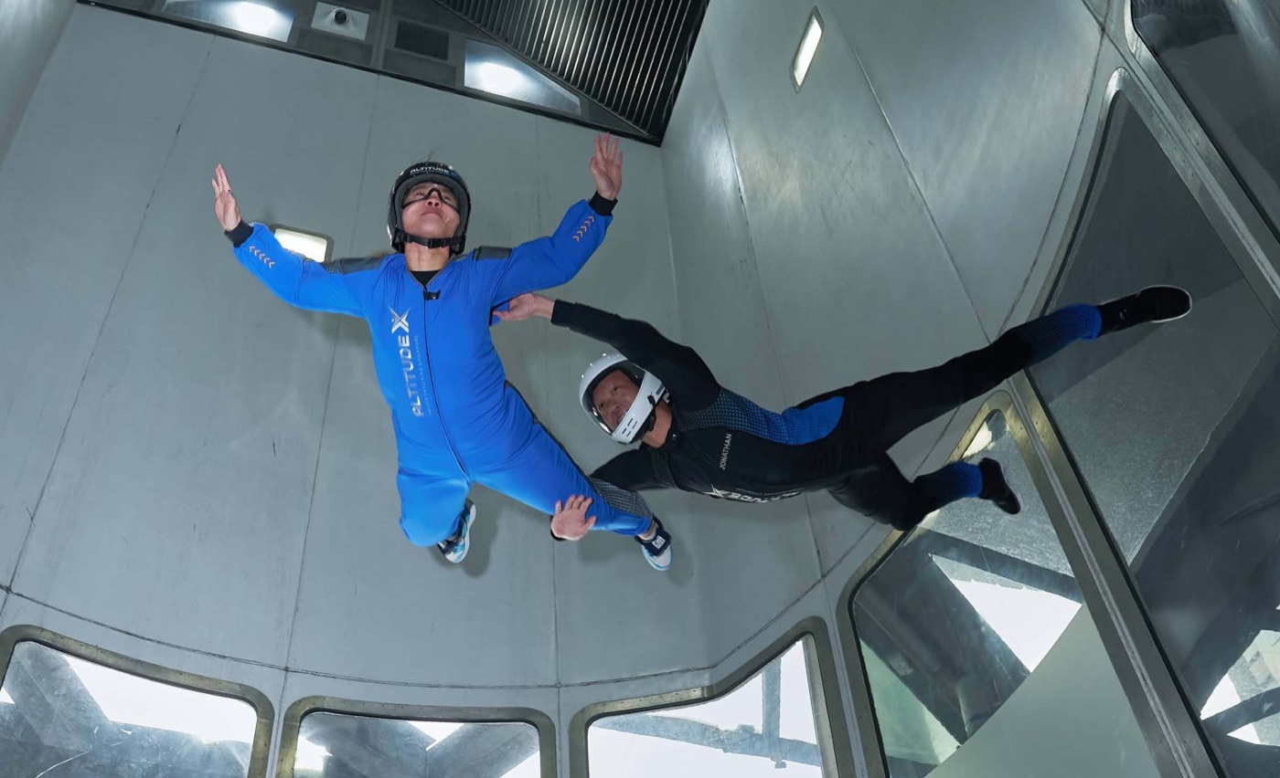 AltitudeX (formerly iFly Singapore): From S$59 (indoor skydiving wind tunnel)