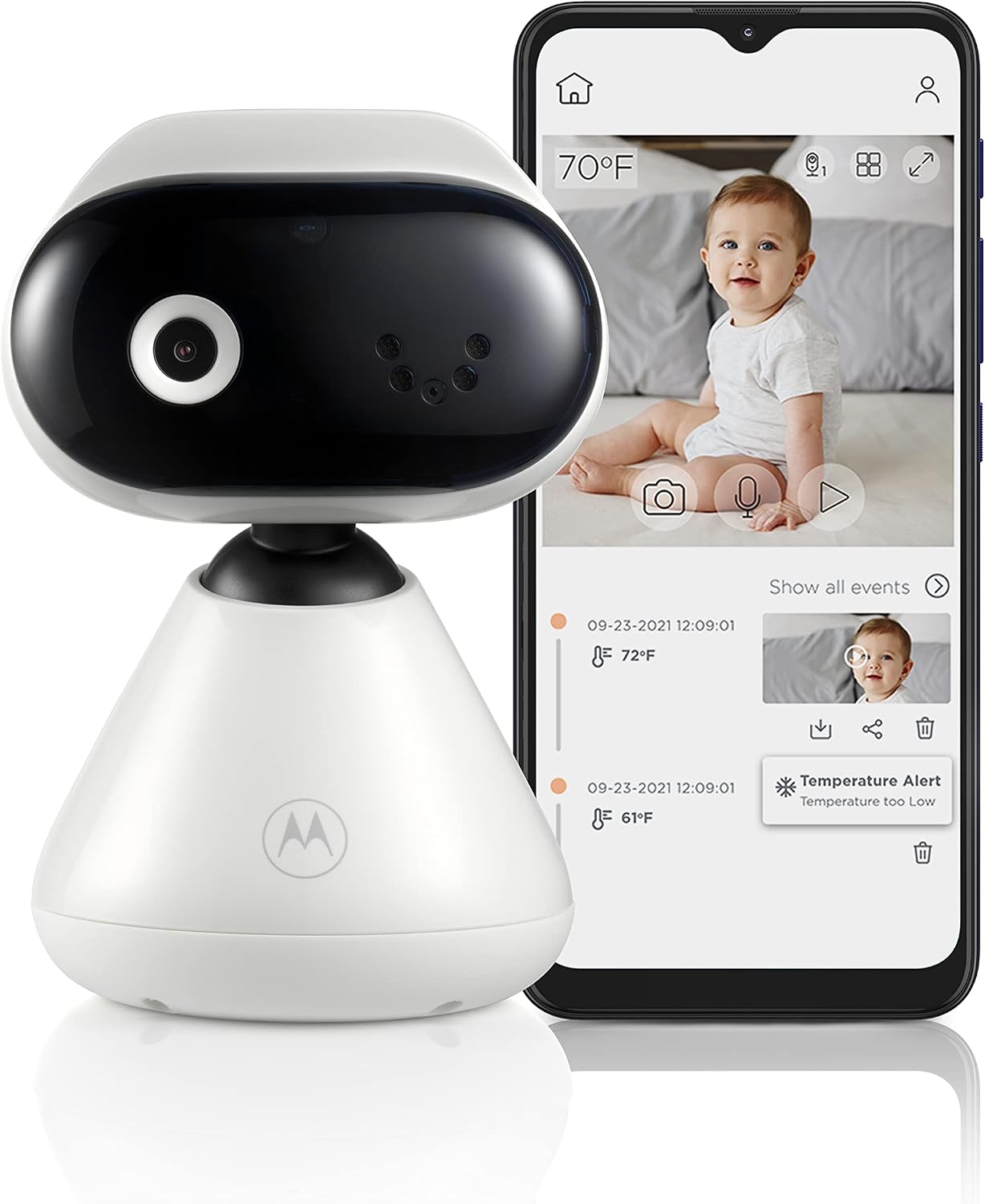 Motorola Nursery PIP1000: cheapest app camera, S$74.16 on Amazon.sg