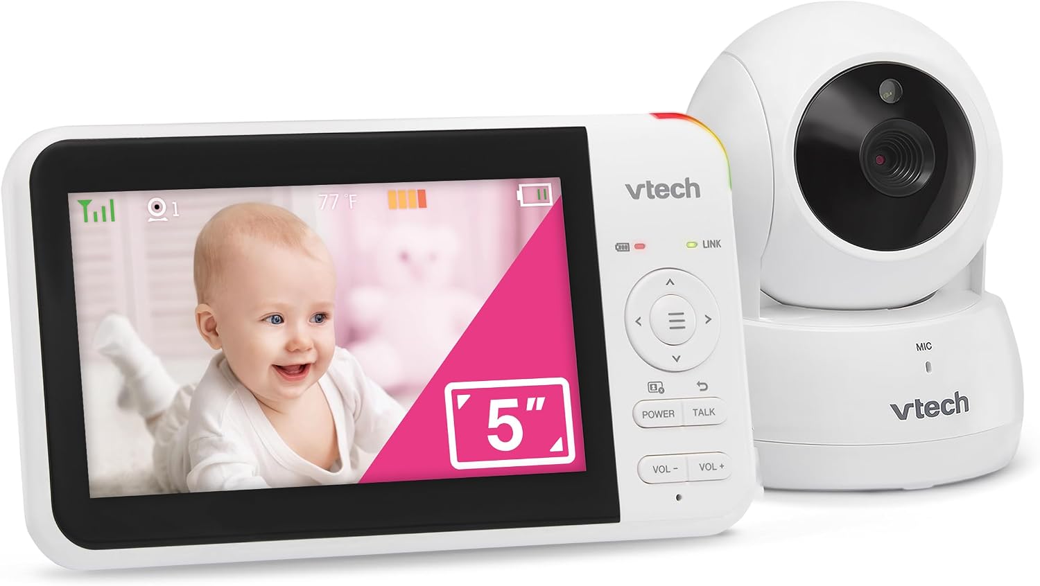 VTech VM924: cheapest 5-inch screen monitor, S$96.82 on Amazon.sg